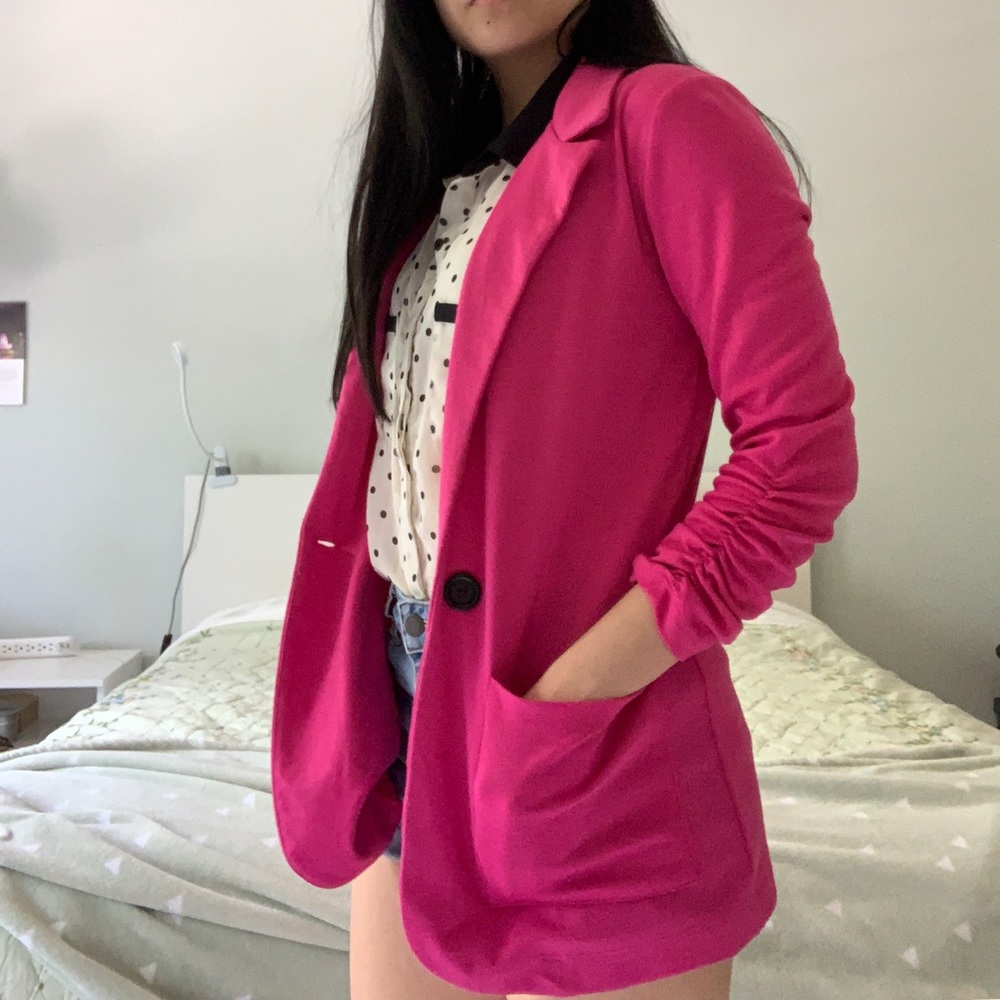 Pink Blazer